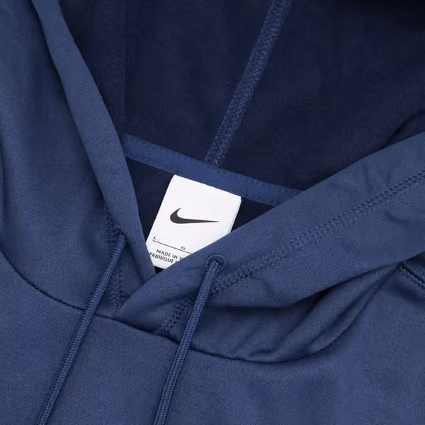 Detroit Tigers Wordmark Nike Therma Dri-FIT MLB Hoodie Navy view 4