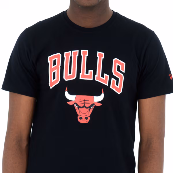 Chicago Bulls Team Logo New Era NBA T-Shirt view 3