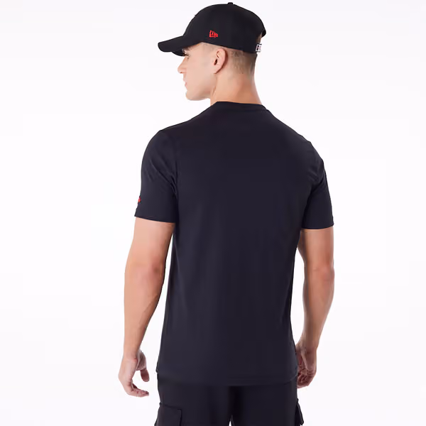 Chicago Bulls Team Logo New Era NBA T-Shirt view 2