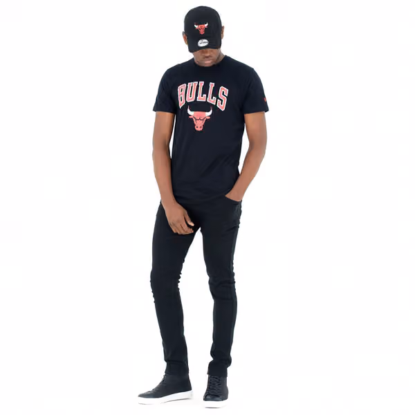 Chicago Bulls Team Logo New Era NBA T-Shirt view 4