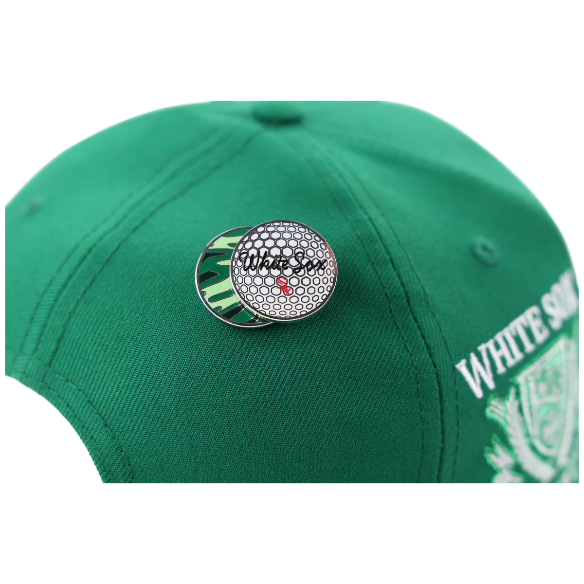 Chicago White Sox MLB Augusta Bloom New Era 9FORTY w/ Golf Pin back view