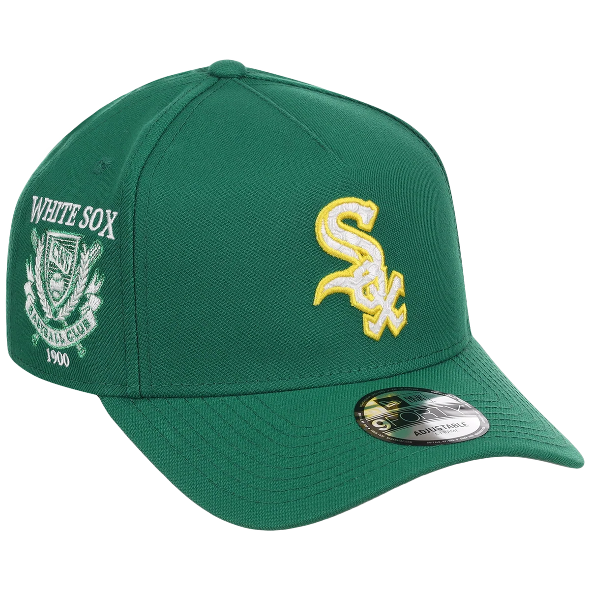 Chicago White Sox MLB Augusta Bloom New Era 9FORTY w/ Golf Pin front view
