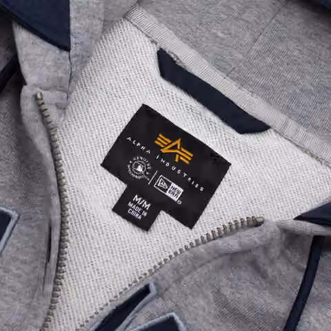 New York Yankees Alpha Industries MA-1 MLB Full-Zip Fleece Jacket view 5