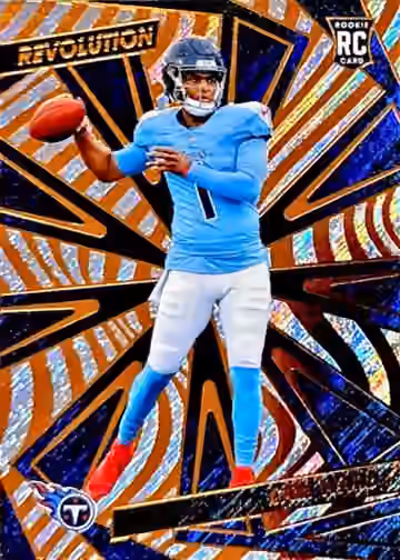 2025 Panini Revolution Football NFL Mega Box view 2