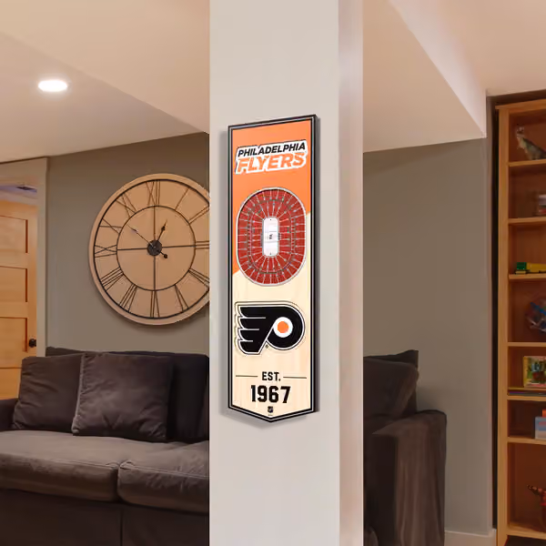 Philadelphia Flyers 3D Stadium NHL Banner view 6