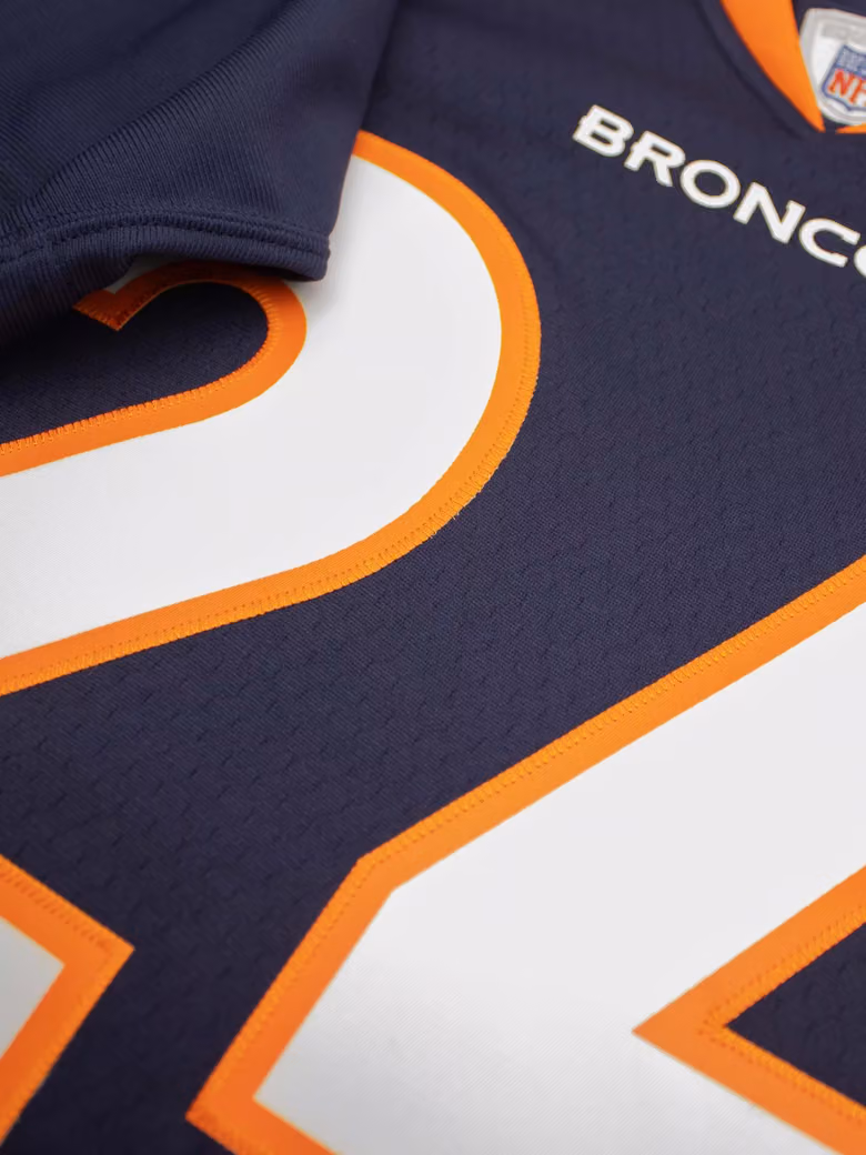 Champ Bailey #24 Denver Broncos 2006 Legacy Throwback NFL Jersey Navy view 3