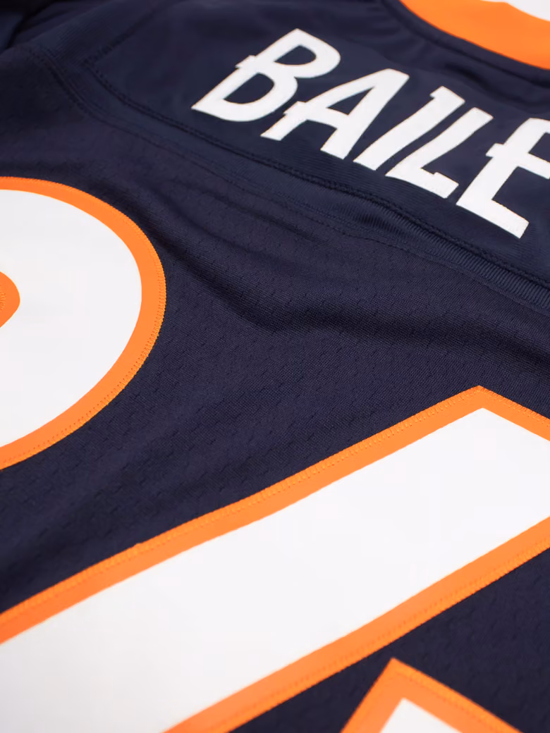 Champ Bailey #24 Denver Broncos 2006 Legacy Throwback NFL Jersey Navy view 4