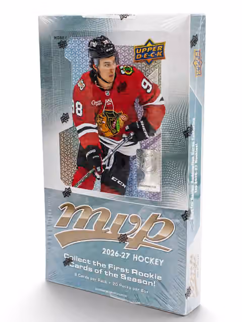 2026/27 Upper Deck MVP Hockey NHL Hobby Box view 1