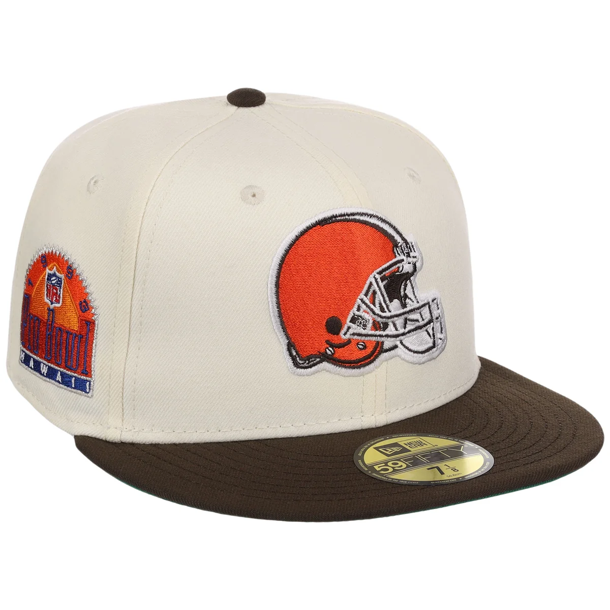 Cleveland Browns NFL Chrome OTC New Era 59FIFTY front view
