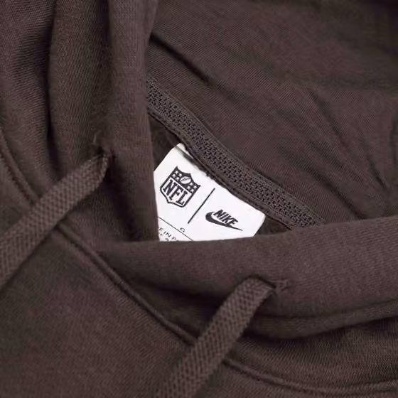 Cleveland Browns 2023 NFL Sideline Nike Club Hoodie Brown view 6