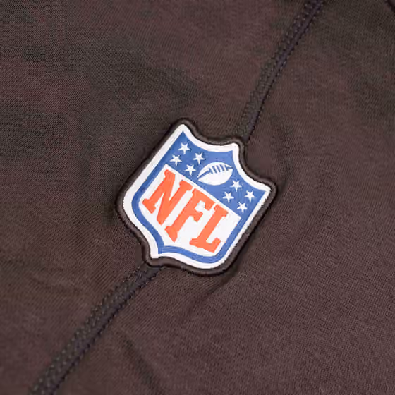 Cleveland Browns 2023 NFL Sideline Nike Club Hoodie Brown view 5