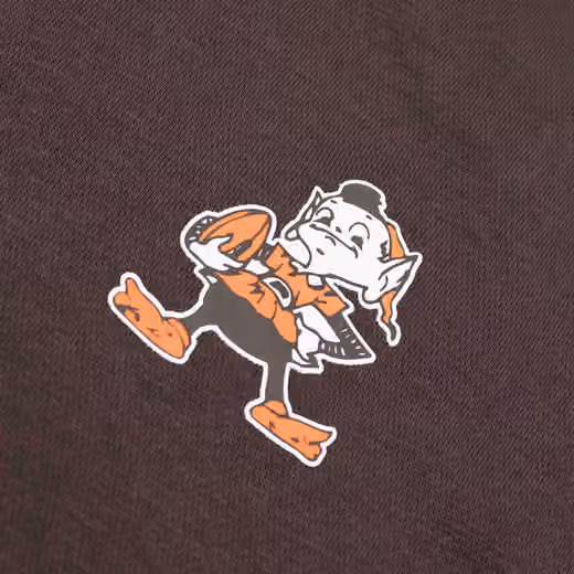 Cleveland Browns 2023 NFL Sideline Nike Club Hoodie Brown view 4