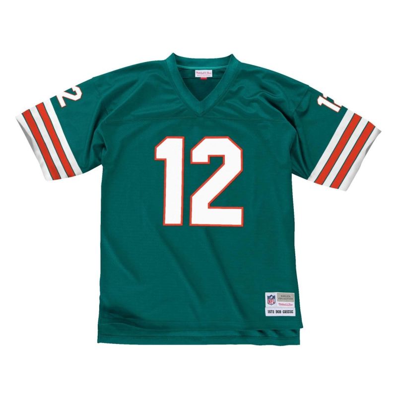 Bob Griese #12 Miami Dolphins Legacy Throwback NFL Jersey view 3