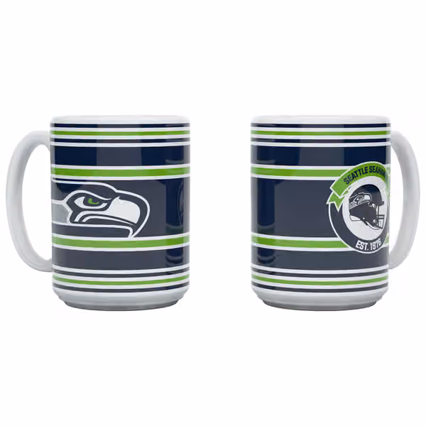 Seattle Seahawks Established Jumbo NFL Mug (450 ml) view 1
