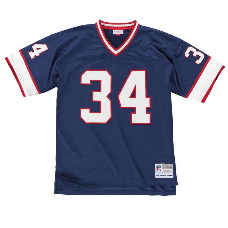 Thurman Thomas #34 Buffalo Bills Legacy Throwback NFL Jersey view 2