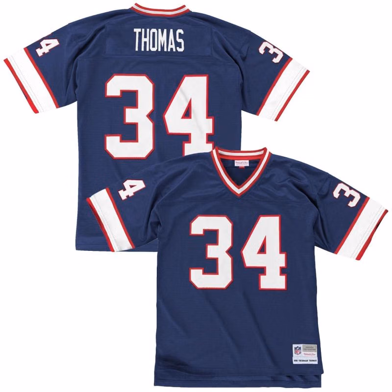 Thurman Thomas #34 Buffalo Bills Legacy Throwback NFL Jersey view 1