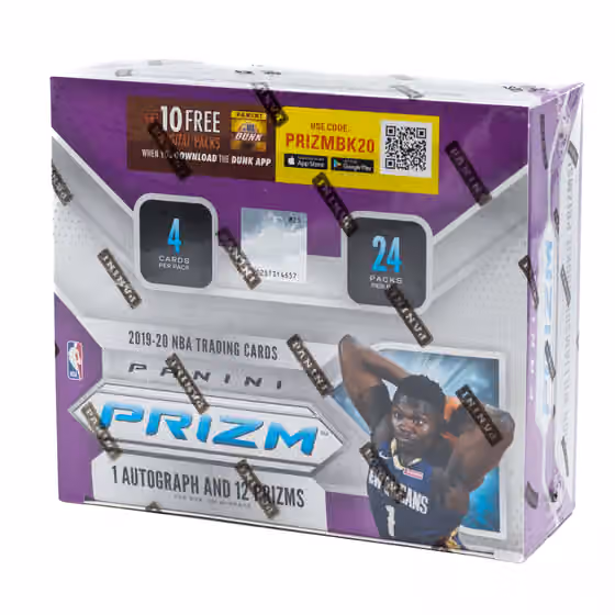 2019/20 Panini Prizm NBA Basketball 24-Pack Retail Box view 1