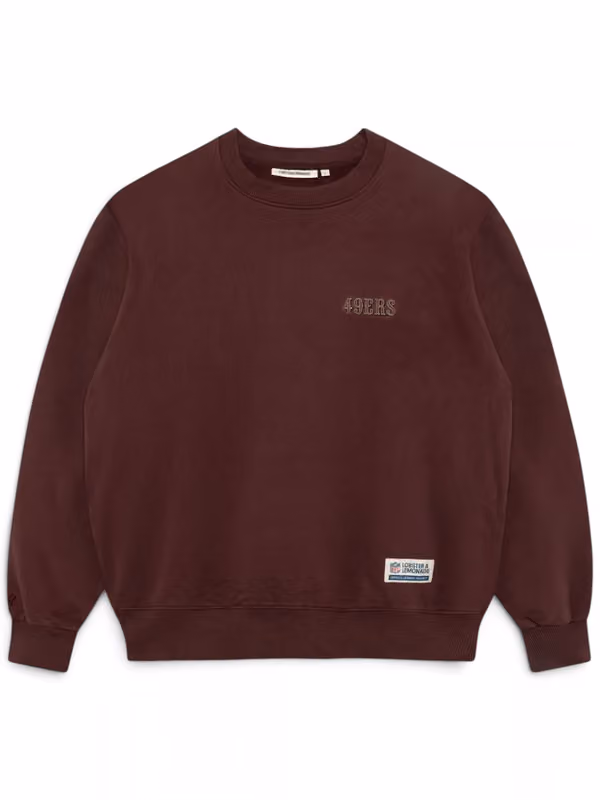 San Francisco 49ers L&L '96 Classics NFL Crew Sweater Maroon view 2