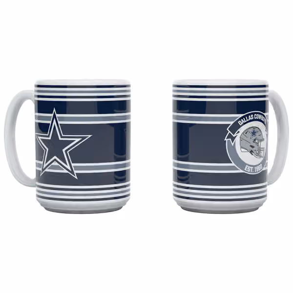 Dallas Cowboys Established Jumbo NFL Mug (450 ml) view 1