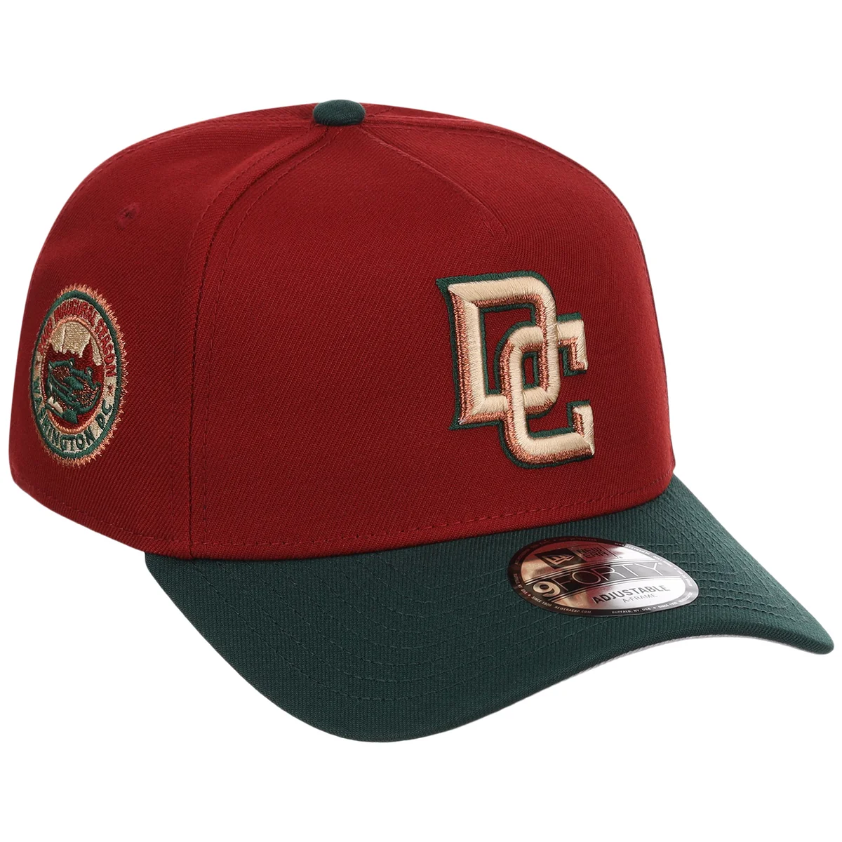 Washington Nationals MLB Terra Verde New Era 9FORTY front view