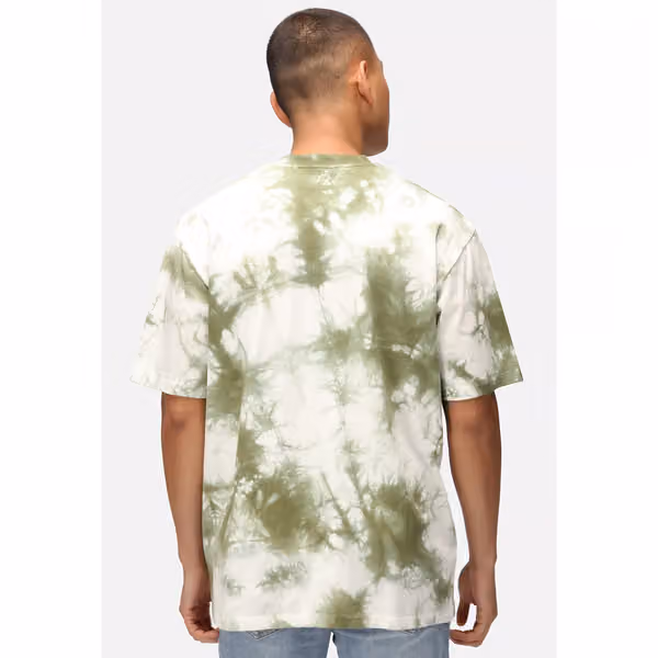 Green Bay Packers Tie-Dye Recovered Relaxed NFL T-Shirt view 2