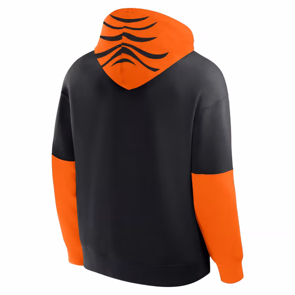 Cincinnati Bengals NFL Helmet Hoodie view 3