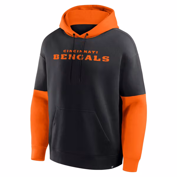 Cincinnati Bengals NFL Helmet Hoodie view 2