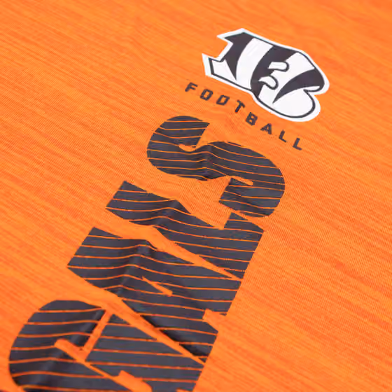 Cincinnati Bengals 2024 NFL Sideline Nike Velocity Performance T-Shirt Orange view 3