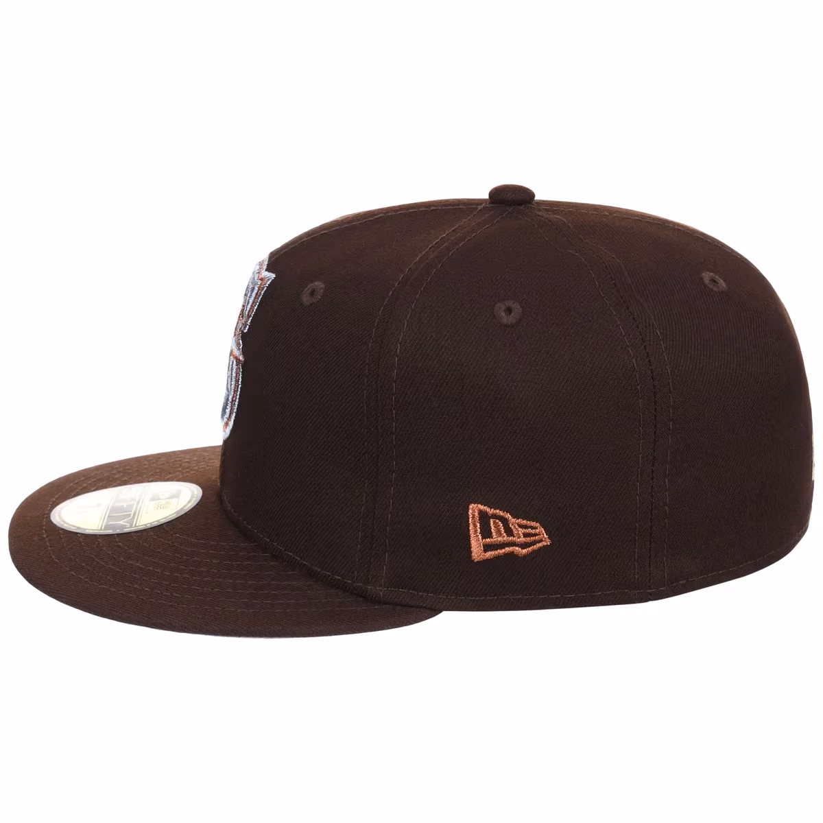 Seattle Mariners MLB Frosted Bark New Era 59FIFTY detail view