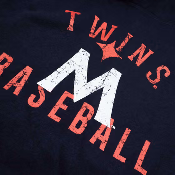 Minnesota Twins 2024 Batting Practice New Era Oversized MLB Hoodie view 3