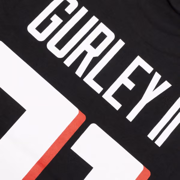 Todd Gurley II #21 Atlanta Falcons Fanatics Player NFL T-Shirt Black view 4