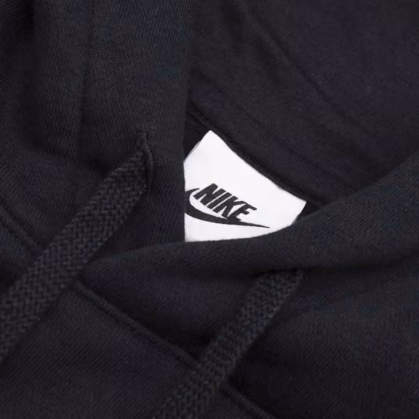 Cincinnati Bengals Throwback Nike Club NFL Hoodie Black view 4