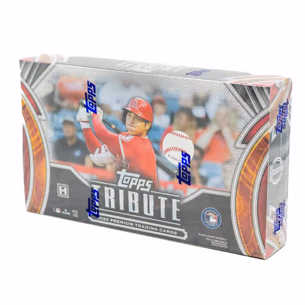 2023 Topps Tribute Baseball Hobby Box view 1
