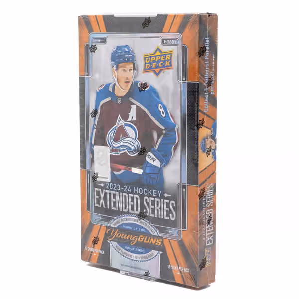 2023/24 Upper Deck Extended Series Hockey NHL Hobby Box view 1