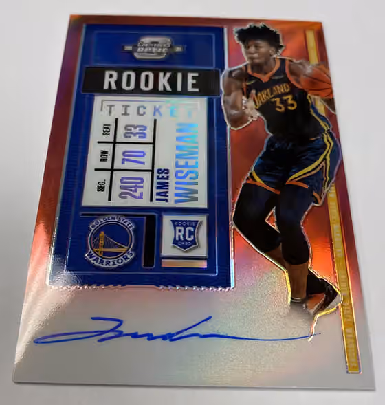 2020/21 Panini Contenders Optic Basketball Hobby Box NBA view 5