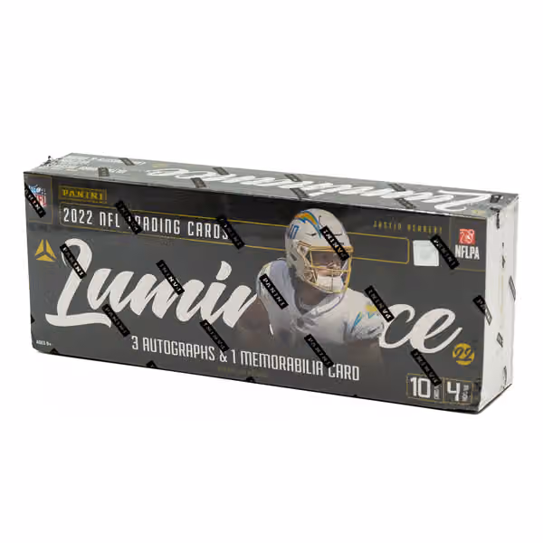 2022 Panini Luminance NFL Football Hobby Box view 1