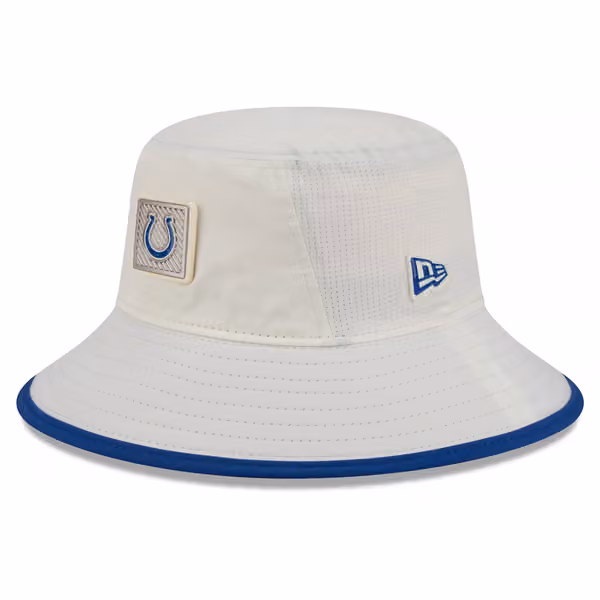 Indianapolis Colts 2026 NFL Training Camp Stretch Bucket Hat Cream/Blue product photo