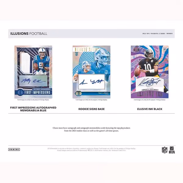 2023 Panini Illusions Football NFL Hobby Box view 3
