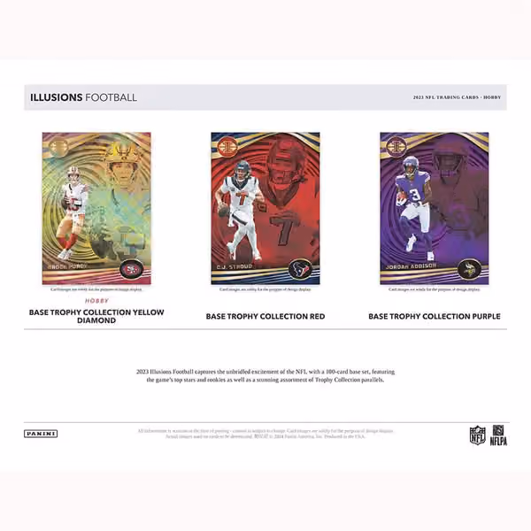 2023 Panini Illusions Football NFL Hobby Box view 2