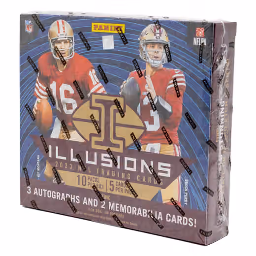 2023 Panini Illusions Football NFL Hobby Box view 1