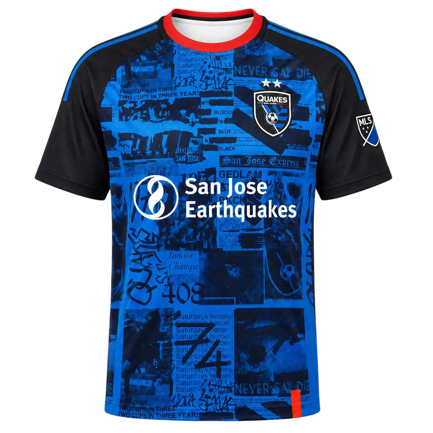 Beau Leroux Fan Jersey Dynamic Quakes Fan Gear