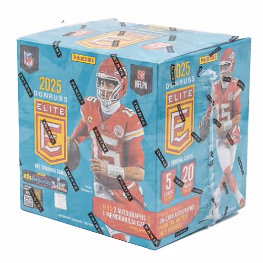 2025 Panini Donruss Elite Football NFL Hobby Box view 1