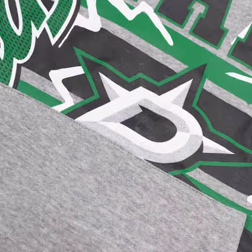Dallas Stars Sport Classics Oversized NHL Hoodie Gray view 3