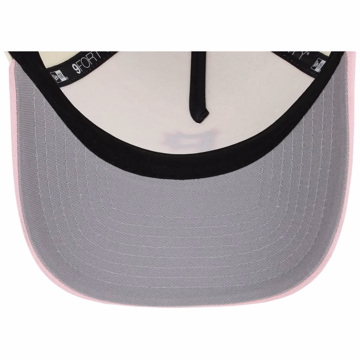 Houston Astros MLB Chrome x Pink FASHION CORE New Era 9FORTY A-Frame back view
