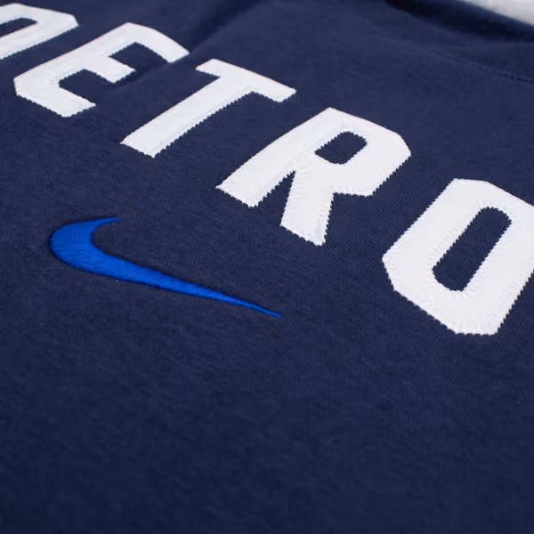Detroit Tigers City Connect 2-Hit Club Crew Pullover Navy view 4
