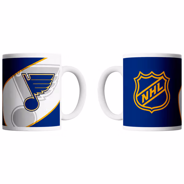 St. Louis Blues Shadow Logo & Shield NHL Mug (330 ml) view 1
