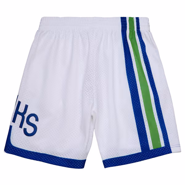 Atlanta Hawks 1970-71 Mitchell & Ness Swingman NBA Shorts White view 2