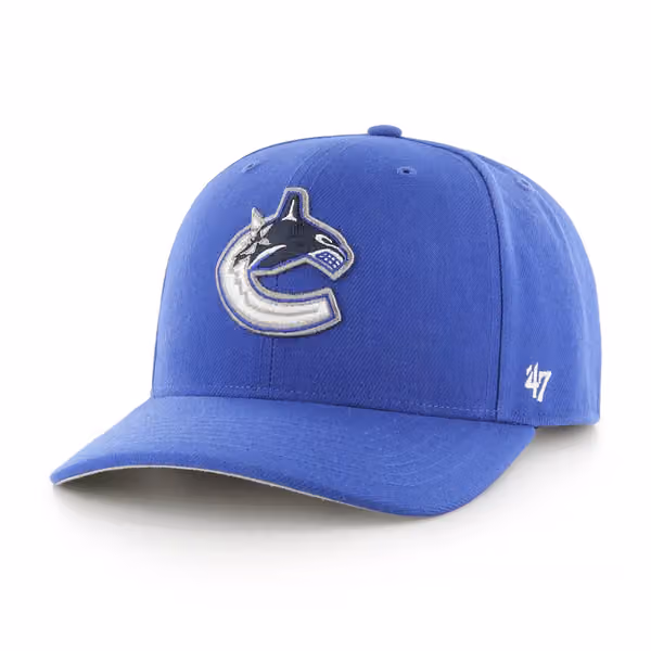 Vancouver Canucks Cold Zone '47 MVP DP Snapback NHL Cap product photo