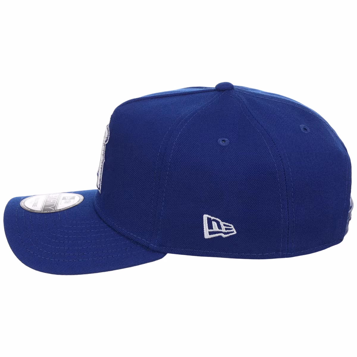 Anaheim Angels MLB Royal Blue FASHION CORE New Era 9FORTY A-Frame detail view