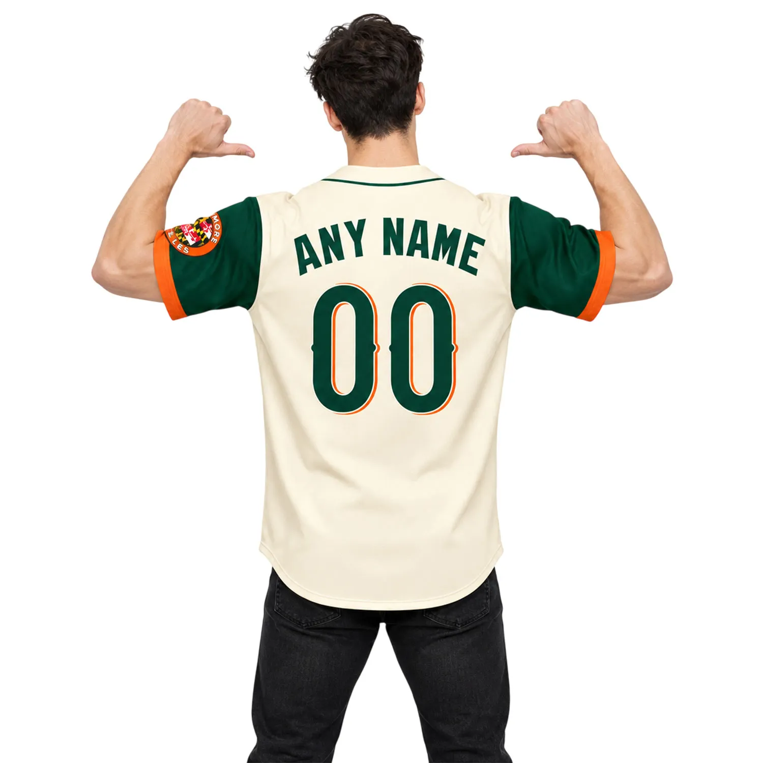 Baltimore Orioles City Connect jersey Custom Vibrant Fan Apparel